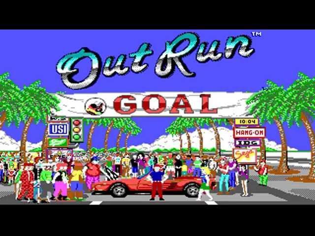 Out Run (Unlimited Software) (MS-DOS) [1989] [PC Longplay]