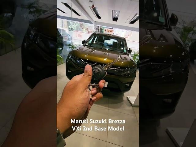 New Maruti Suzuki Brezza 2024 VXi 2nd Base Model with On-Road price list 