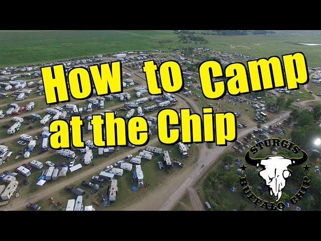 How to Camp at the Buffalo Chip - Sturgis Rally Welcome Series