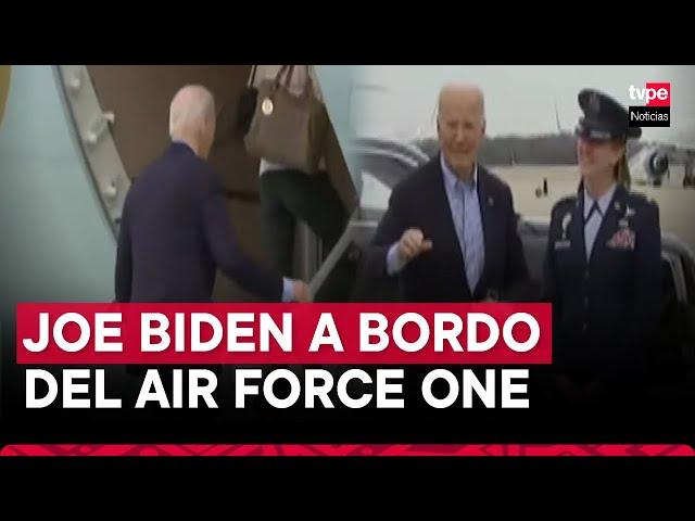 Joe Biden: presidente de Estados Unidos ya se encuentra rumbo a Perú para participar en APEC