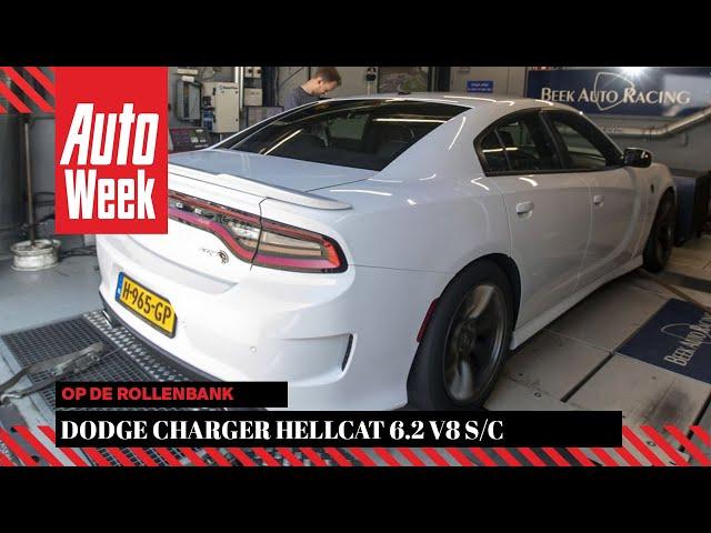 Dodge Charger Hellcat - Op de Rollenbank