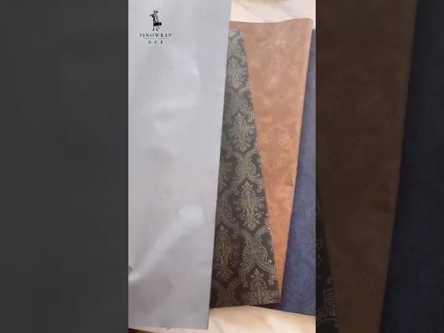 NEW vintage flower wrapping paper