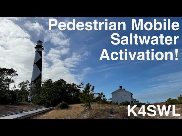 QRP Magic at Cape Lookout: Saltwater Counterpoise in Action!