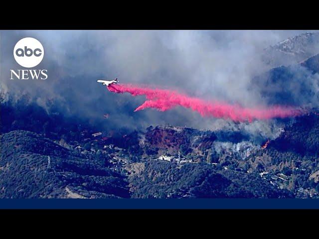 Evacuations expand in Los Angeles amid new wildfire threats