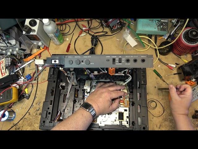 JVC HR7650 VCR No Load No Play