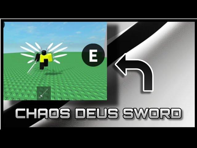 Chaos Deus Sword - Preview | Roblox Exploits