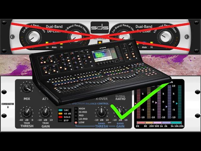 M32/X32: this DeEsser SUCKS, use the Combinator instead (Tutorial)