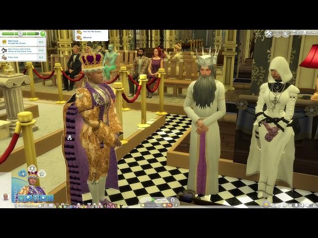 The Sims 4: Royal Family - The Coronation of A New Monarch