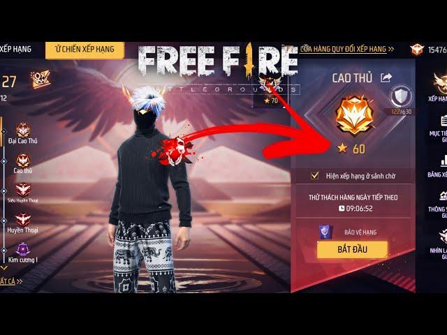 [Free Fire] Leo Rank Tử Chiến Lên Cao Thủ 60⭐️ | Tuna