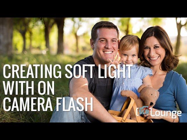 Creating Soft Portrait Lighting with On Camera Flash | Minute Photography