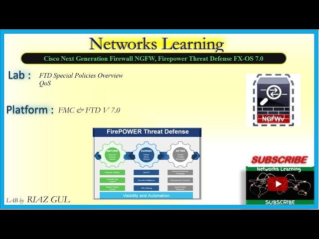 12 Cisco NGFW Firepower Threat Defense FTD 7 0 | QoS Policy