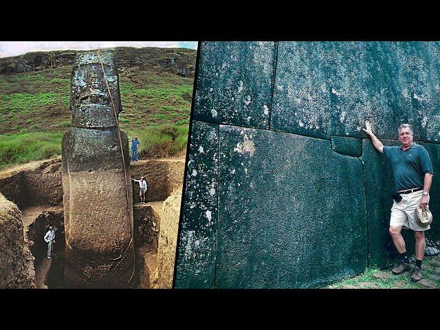 Prähistorische Mega-Strukturen der Osterinsel, Hinterlassen von Einer Hochkultur