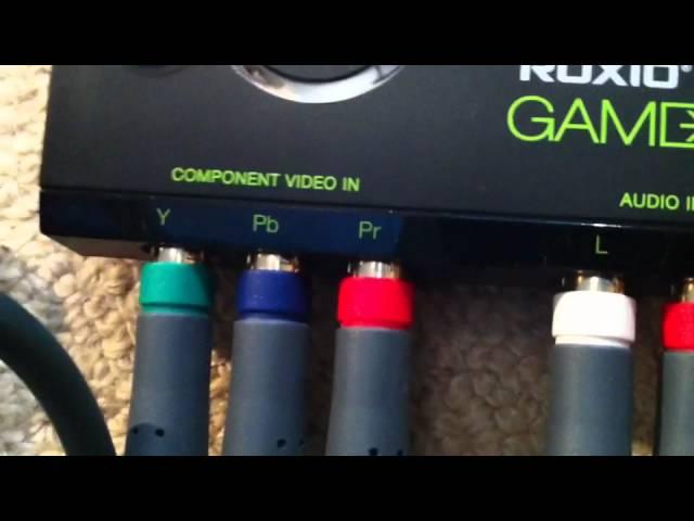 ROXIO GAME CAPTURE XBOX 360 SETUP