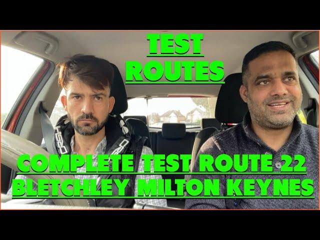 Bletchley Driving Test Route 22 | Hardest Driving Test Route Of Milton Keynes | #mkdrivingacademy