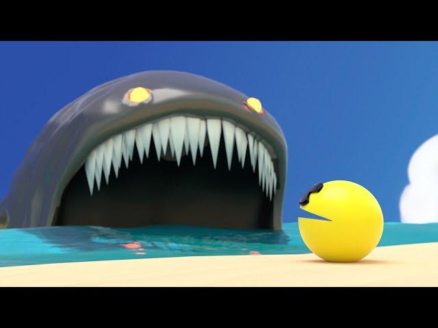 Pacman Vs Shark Monster 