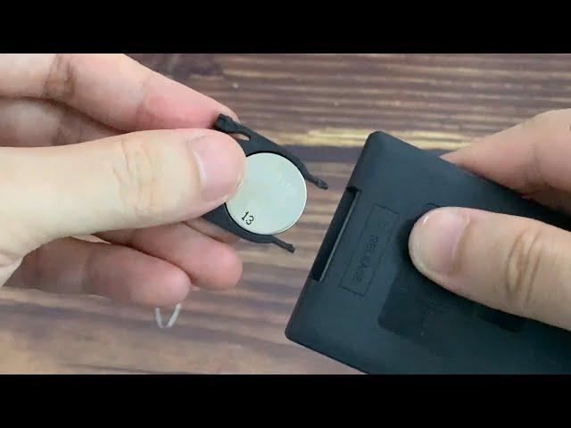 How To Open LED Light Strip Remote Battery Slot