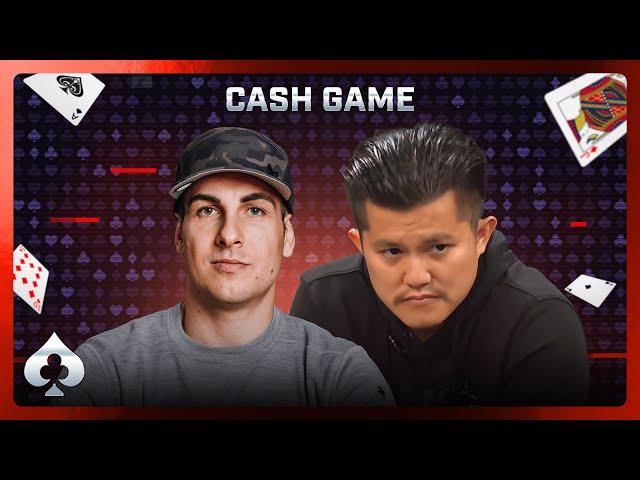 LIVE CASH GAME Poker THRILLS With Pier And Dat