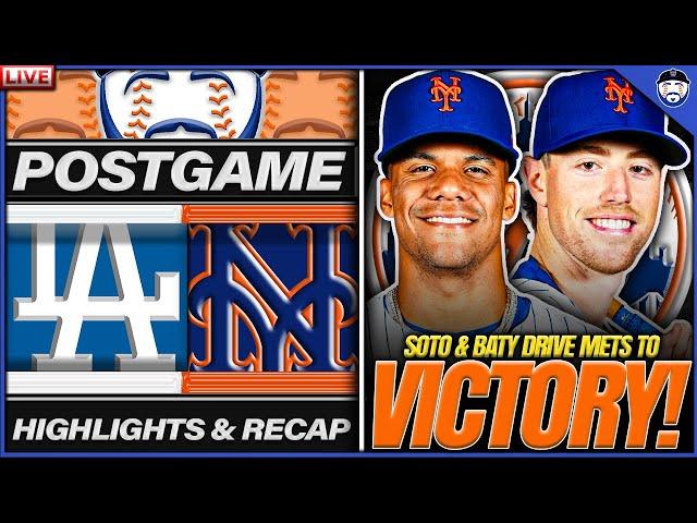 Mets BEAT Dodgers! | Soto & Baty Step UP, Peterson NAILS | Highlights & Recap | 5/24/2025