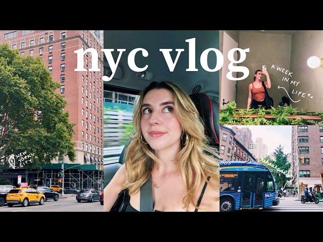 a few busy days in my life in nyc | the last days of summer, events & friends, rehearsal & classes