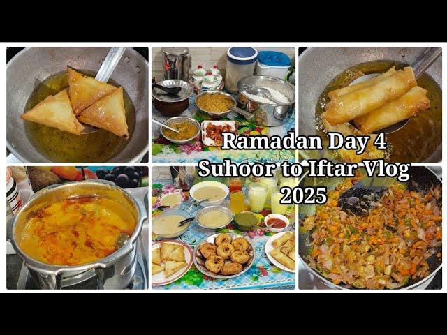 சஹர் to இஃப்தார் vlog 2025/Ramadan Day 4 Suhoor to Iftar Vlog/Iftar special recipes in tamil #vlog