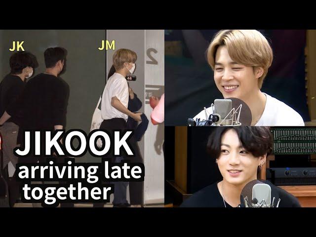 Jikook Arriving Together and Leaving Together  Always Together