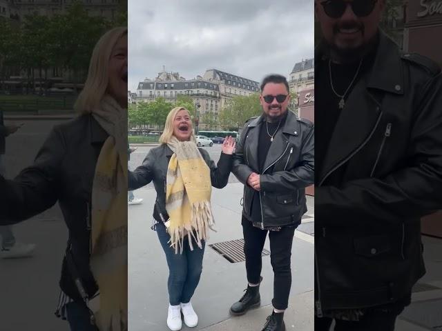 La mamá de Seba conoce la #TorreEiffel!