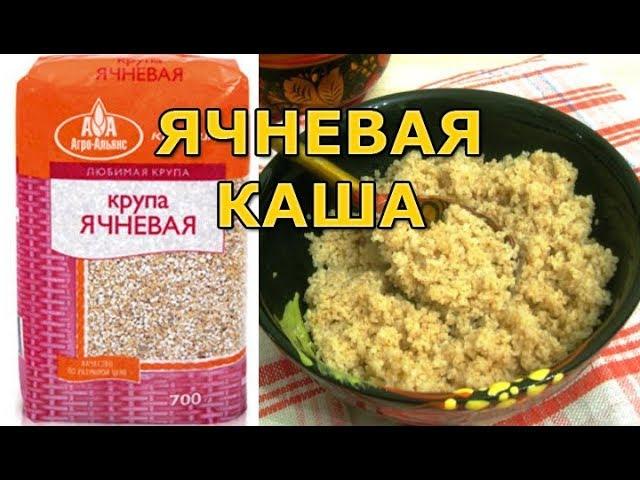 Как правильно варить ячневую кашу