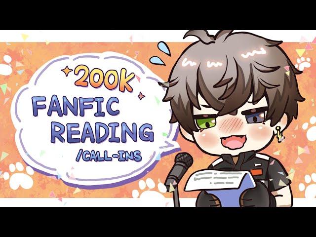 200K FANFIC READING + CALL-INS 【CELEBRATION STREAM!】【NIJISANJI EN | Alban Knox】