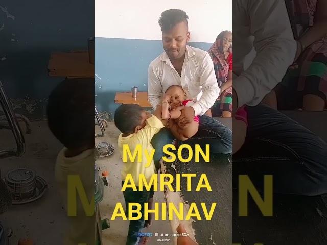 My son#amrita#maurya#abhinav#maurya