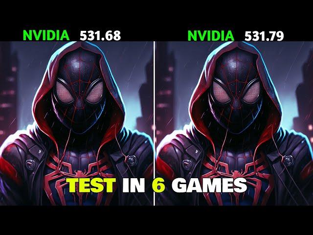 Nvidia Drivers 531.68 vs 531.79 | GTX 1660 Super - Test in 6 Games