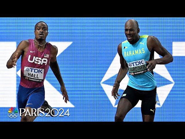 Shocking conclusion decides final men's 400m spots at World Championships | NBC Sports
