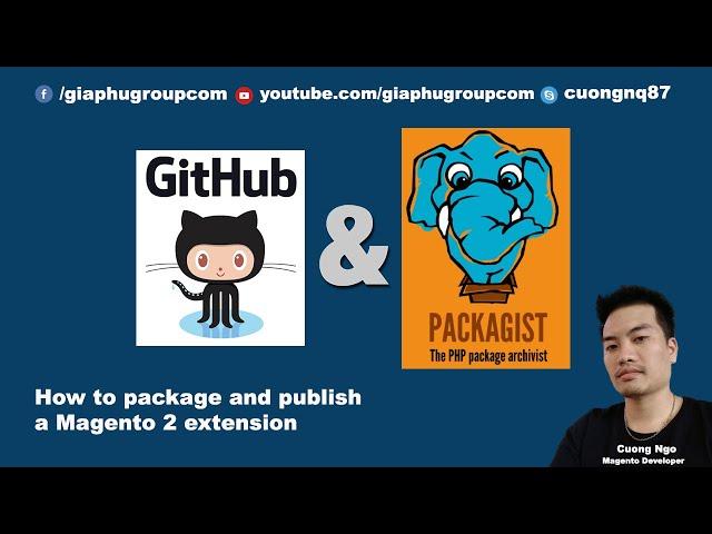 How to package and publish a magento 2 extension