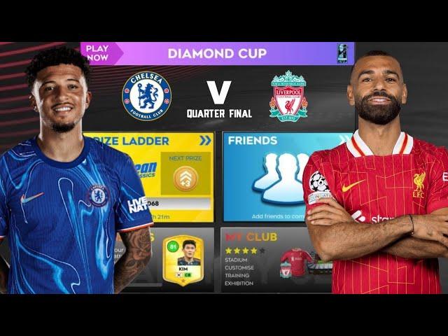 DLS 25 | Chelsea vs Liverpool | Sancho vs Salah | Dream League Soccer 2025 Gameplay
