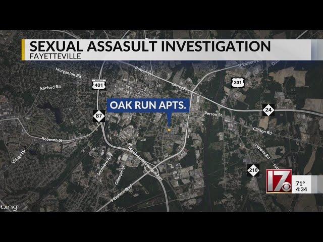 Sexual assault investigation in Fayetteville