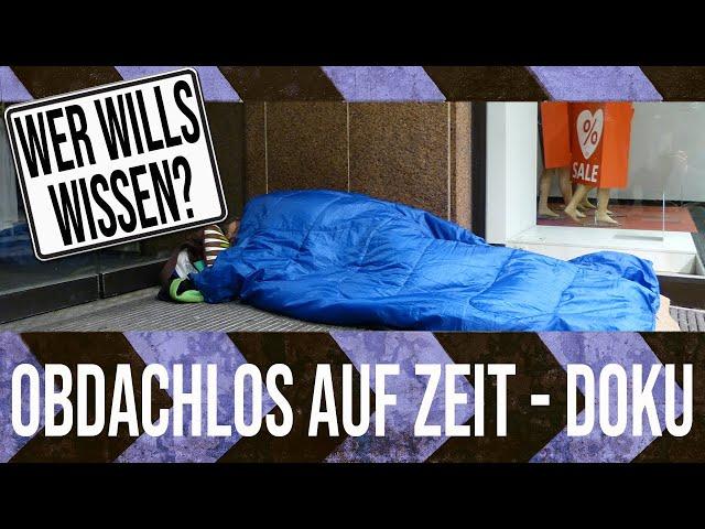 Die große Obdachlos Doku - wie ist das Leben auf der Straße?