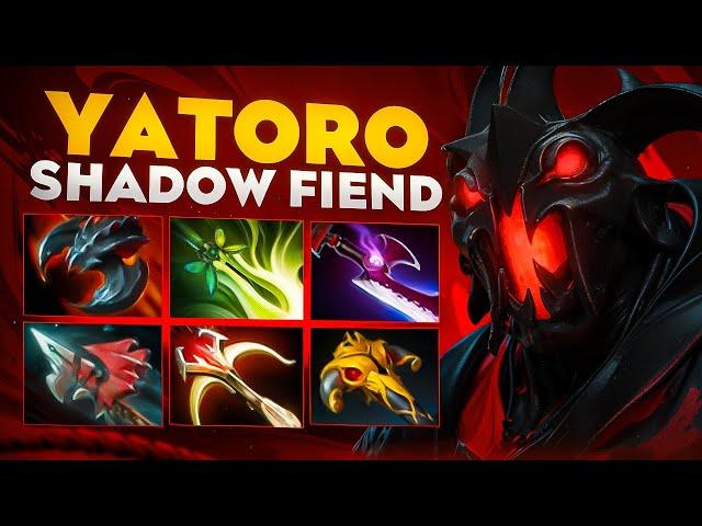 YATORO НА СИЛЬНЕЙШЕМ КЕРИ ПАТЧА - SHADOW FIEND┃Shadow fiend 7.37d