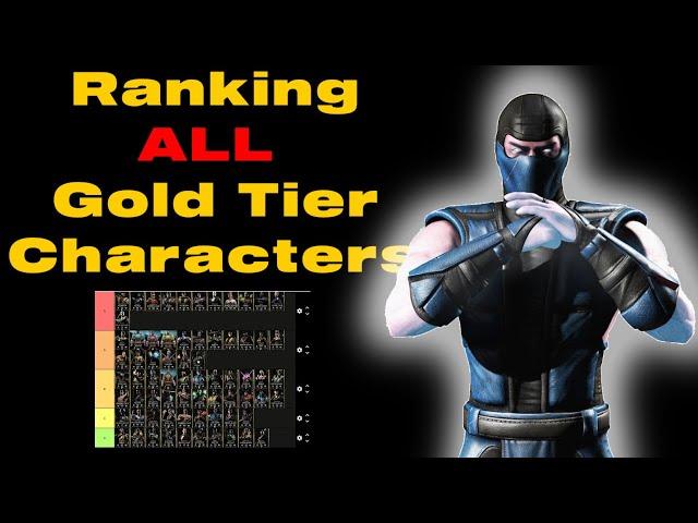 Mortal Kombat Mobile | Ranking Every Gold Tier Character