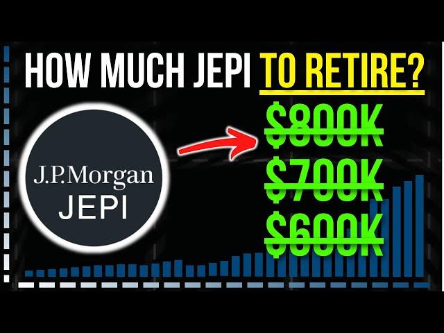 How Much JEPI ETF - To Retire From Dividends Completely!