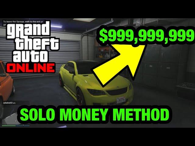 *SOLO* UNLIMITED MONEY METHOD IN GTA 5 ONLINE NOVEMBER 2024 | GTA 5 ONLINE MONEY METHOD