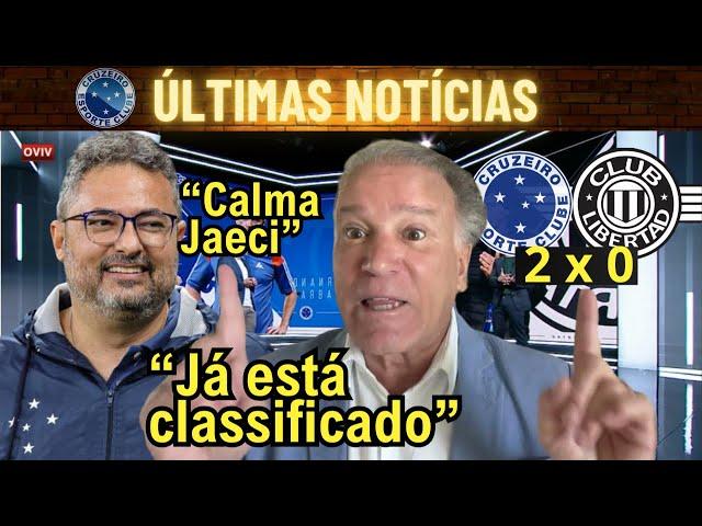 JAECI ENCHEU a BOLA do CRUZEIRO! NÃO TEM PRA NIGUÉM! Libertad-PAR 0 x 2 Cruzeiro