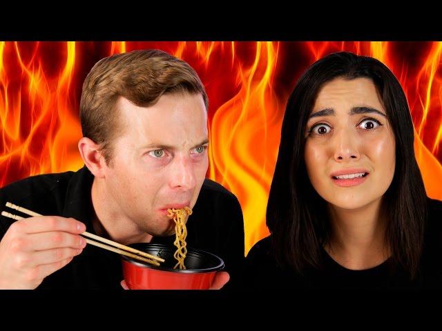 People Try The World’s Spiciest Instant Noodle