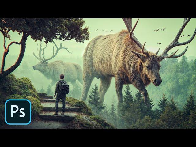 "Giant Wilds"  Photo Manipulation | Photoshop Tutorial