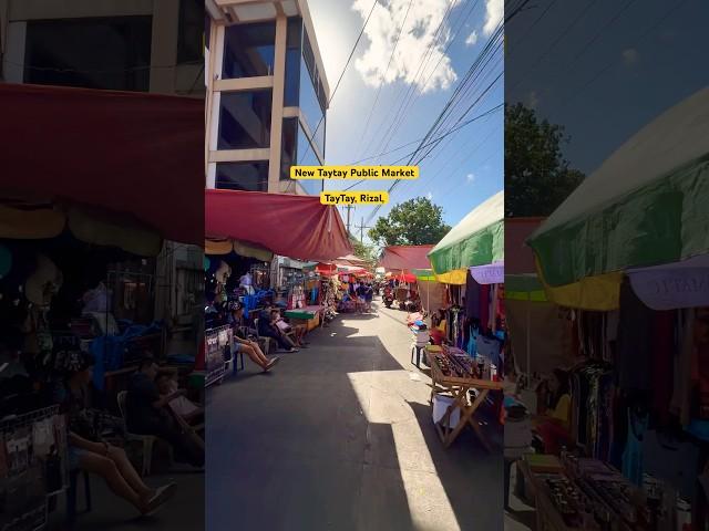 New Taytay Public Market #taytay #rizal #philippines #publicmarket #market #travel #shopping #2025