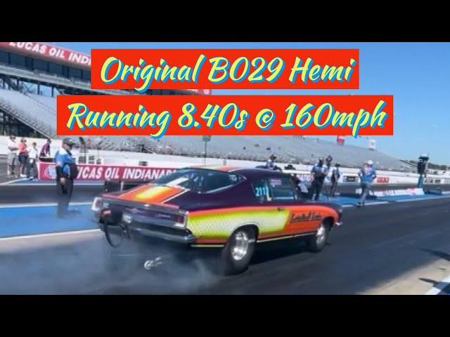 Anthony Rhodes 1968 Plymouth Barracuda B029 426 Stick Shift Hemi NHRA Super Stock Karolina Kuda