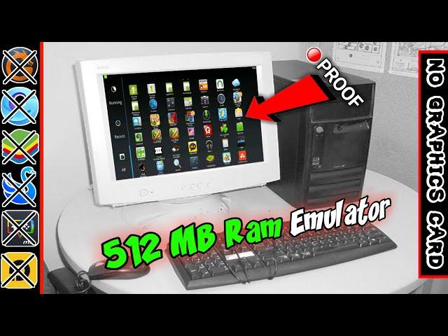 The Most Powerful & Lightest Android Emulator For 512MB RAM PC