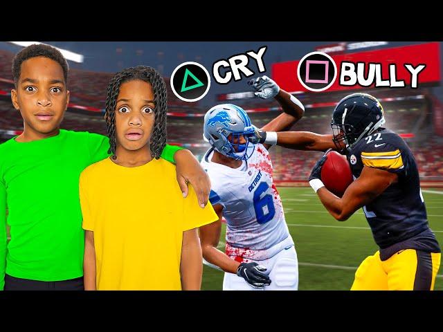 DJ & KYRIE GOT BULLIED IN MADDEN 25 FOOTBALL GAME!