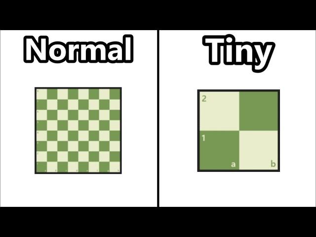 Chess on a Tiny Board