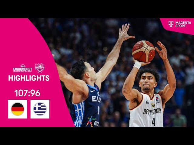 Deutschland - Griechenland | Highlights FIBA EUROBASKET 2022