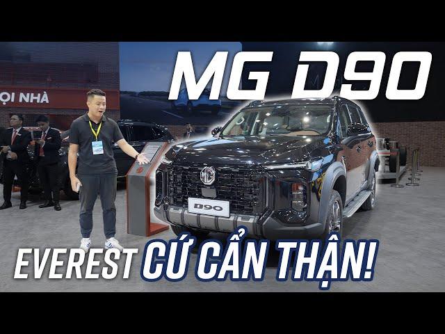 MG D90 dự kiến từ 1 tỷ đồng, sớm về Việt Nam để cạnh tranh tranh Ford Everest, Hyundai Palisade?