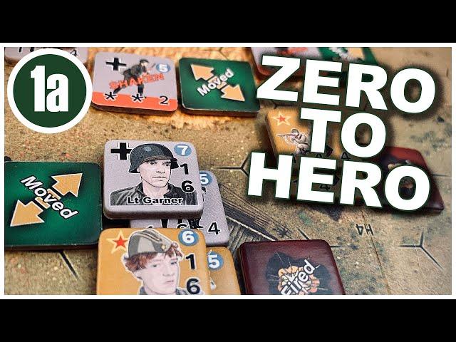 Village Assault - Lock 'N Load Tactical Zero to Hero | WW2 Wargame | Gameplay | Episode 1a